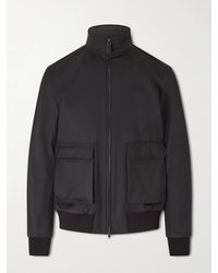 Herno - Storm System Wool Bomber Jacket - Lyst