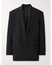 Acne Studios - Juyliano Oversized Grain De Poudre Suit Jacket - Lyst