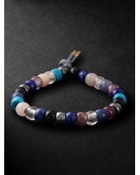 Carolina Bucci - Firenze Forte 18-karat Gold Multi-stone Beaded Bracelet - Lyst