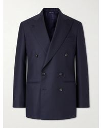 Saman Amel - Double-breasted Wool Suit Jacket - Lyst
