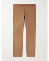 Polo Ralph Lauren - Straight-Leg Cotton-Blend Twill Trousers - Lyst