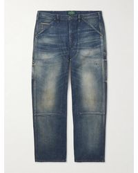 Polo Ralph Lauren - Polo Country Slim-Fit Straight-Leg Distressed Panelled Jeans - Lyst