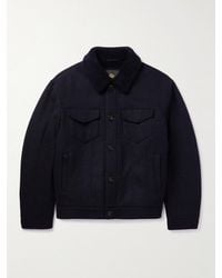 Loro Piana - Heiden Shearling-Trimmed Cashmere-Blend Jacket - Lyst