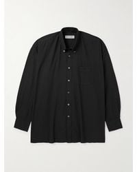 Our Legacy - Button-Down Collar Cotton-Poplin Shirt - Lyst