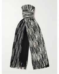 Missoni - Fringed Striped Wool Scarf - Lyst