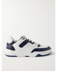 Celine - Ct-07 Rubber-Trimmed Leather Sneakers - Lyst