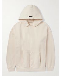 Fear Of God - Logo-Appliquéd Cotton-Jersey Hoodie - Lyst