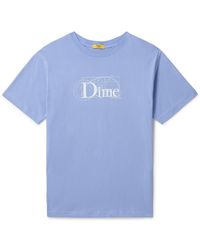 Dime - Ratio Logo-print Cotton-jersey T-shirt - Lyst