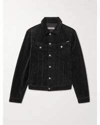 Tom Ford - Icon Slim-fit Cotton-velvet Jacket - Lyst