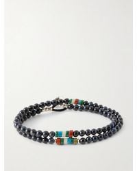 Mikia - Sterling Silver Multi-stone Beaded Bracelet - Lyst