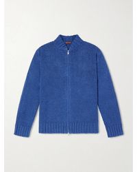 Barena - Linen-Blend Zip-Up Cardigan - Lyst