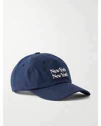 Corridor NYC - New York Embroidered Cotton-Canvas Cap - Lyst