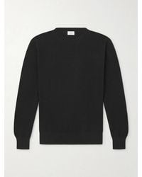 Saint Laurent - Cotton Sweater - Lyst