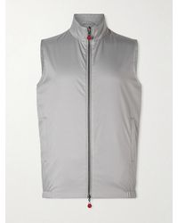Kiton - Reversible Shell And Jersey Gilet - Lyst