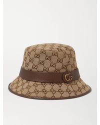 Gucci - Cappello Fedora In Tessuto GG - Lyst
