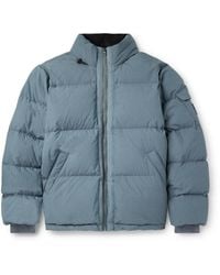 Rag & Bone - Logo-Appliquéd Quilted Cotton-Blend Shell Hooded Down Jacket - Lyst