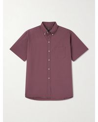 Beams Plus - Button-Down Collar Checked Cotton Shirt - Lyst