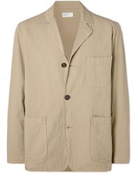 Universal Works - Cotton-blend Seersucker Jacket - Lyst