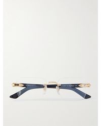 Cartier - Signature C Acetate and Gold-Tone Glasses - Lyst
