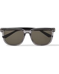 Montblanc - D-frame Acetate Sunglasses - Lyst