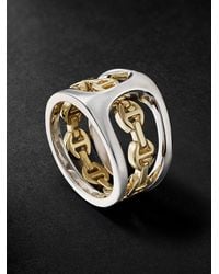 Hoorsenbuhs - Phantom Clique Sterling Silver And 18-karat Gold Ring - Lyst