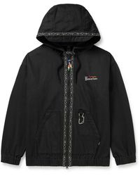 Manastash - Chilliwack Logo-embroidered Hemp And Cotton-blend Twill Hooded Jacket - Lyst