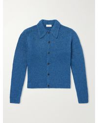 Dries Van Noten - Mora Cropped Alpaca-Blend Cardigan - Lyst