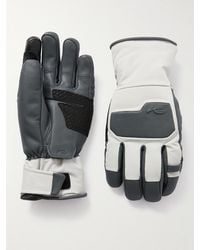 Kjus - Logo-Embossed Leather And Shell Ski Gloves - Lyst