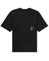 Kapital - Logo-Appliquéd Cotton-Jersey T-Shirt - Lyst