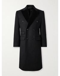 De Petrillo - Double-breasted Wool And Cashmere-blend Coat - Lyst