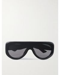 Bottega Veneta - Aviator-Style Acetate Sunglasses - Lyst