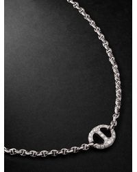 Hoorsenbuhs - 18-karat White Gold Diamond Necklace - Lyst
