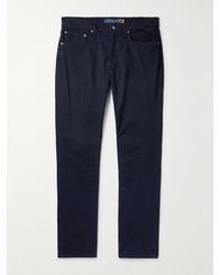 Polo Ralph Lauren - Sullivan Slim-fit Straight-leg Cotton-blend Trousers - Lyst