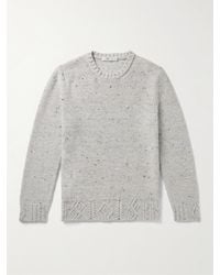 Inis Meáin - Celebration Cable-Knit Donegal Merino Wool And Cashmere-Blend Sweater - Lyst