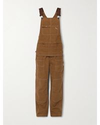Nike - Life Cotton-canvas Overalls - Lyst