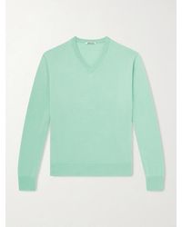 AURALEE - Cashmere and Silk-Blend Sweater - Lyst