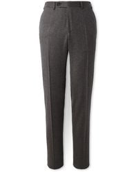 Canali - Impeccabile Straight-Leg Wool Suit Trousers - Lyst