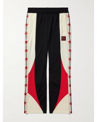 Palm Angels - Haas F1 Pantaloni sportivi a gamba dritta in jersey color-block con stampa - Lyst