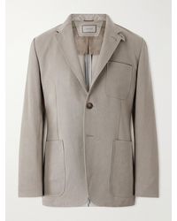 Canali - Cotton-Blend Single-Breasted Blazer - Lyst