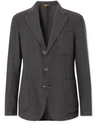 Barena - Torceo Pié Striped Linen Suit Jacket - Lyst