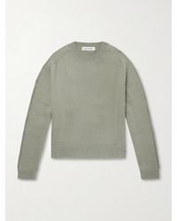 Our Legacy - Knitted Cotton Sweater - Lyst