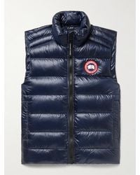 Canada Goose - Crofton Slim-Fit Quilted Recycled Nylon-Ripstop Down Gilet - Lyst