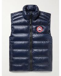 Canada Goose - Crofton Slim-fit Quilted Recycled Nylon-ripstop Down Gilet - Lyst