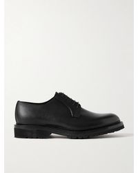 George Cleverley - Archie Full-grain Leather Derby Shoes - Lyst