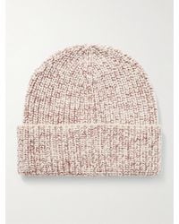 Brunello Cucinelli - Ribbed Cashmere Beanie - Lyst