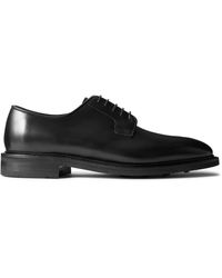 Morjas - The Plain Toe Leather Derby Shoes - Lyst