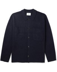 NN07 - Jonas 6398 Merino Wool Overshirt - Lyst