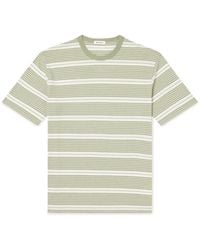 Norse Projects - Johannes Striped Cotton-blend Jersey T-shirt - Lyst