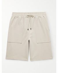 Zimmerli of Switzerland - Straight-Leg Stretch-Modal And Cotton-Blend Jersey Drawstring Shorts - Lyst