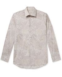 Etro - Slim-Fit Paisley-Print Cotton Shirt - Lyst